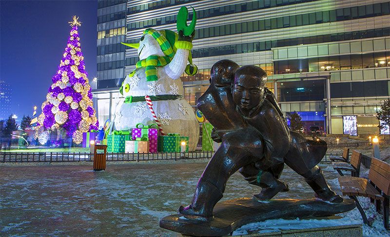 how mongolian celebrate christmas 